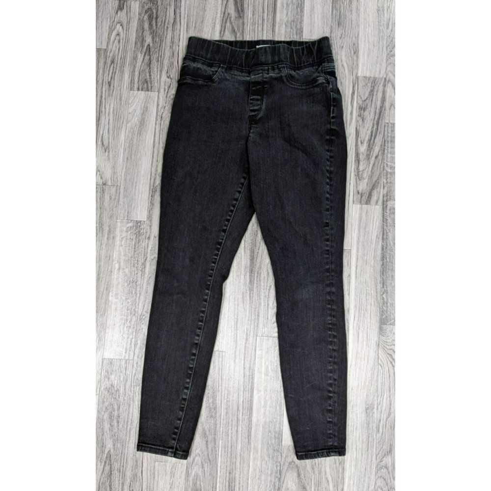 (3/$35) Universal Thread Sz 2/26 Skinny Stretch Pull On Black Grey Jegging Jeans
